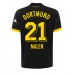 Günstige Borussia Dortmund Donyell Malen #21 Auswärts Fussballtrikot 2023-24 Kurzarm